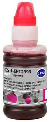 Чернила Cactus CS-I-EPT2993 пурпурный100мл для Epson Expresion Home XP-235/332/335/432/435 2034114132