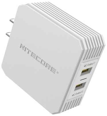 Сетевое зарядное устройство Nitecore UA42Q 2 х USB 2.1A