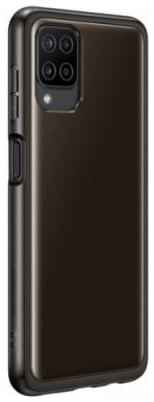 Чехол (клип-кейс) Samsung для Samsung Galaxy A12 Soft Clear Cover черный (EF-QA125TBEGRU) 2034118971
