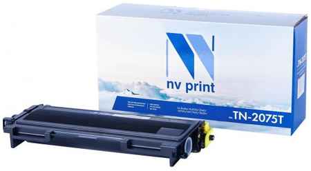 Картридж NV-Print NV-TN2075T для Brother HL-2030R HL-2040R HL-2070NR DCP-7010R DCP-7025R MFC-7420R MFC-7820NR FAX-2920R 2500стр Черный 2034120809