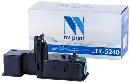 Картридж NV-Print TK-5240C для Kyocera Ecosys P5026cdn/P5026cdw/M5526cdn/M5526cdw 3000стр Голубой 2034121386
