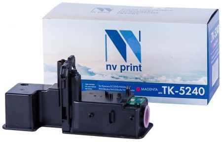 Картридж NV-Print TK-5240M для Kyocera Ecosys P5026cdn/P5026cdw/M5526cdn/M5526cdw 3000стр Пурпурный