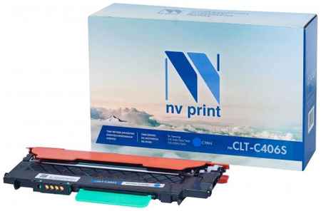 NV-Print Картридж NVP совместимый NV-CLT-C406S Cyan для Samsung CLP 360/ 365/ 365W/ Xpress C410W/ C460W/ CLX 3300/ 3305/ 3305FN/ 3305FW/ 3305N/ 3305W (1000k) 2034121570