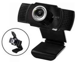 WEB Камера ACD-Vision UC400 CMOS 1.3МПикс, 1280x720p, 30к/с, микрофон встр., USB 2.0, шторка объектива, универс. крепление, черный корп 2034123838