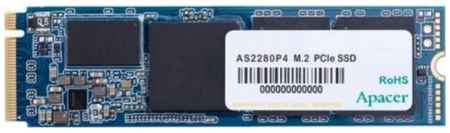 Твердотельный накопитель SSD M.2 256 Gb Apacer AS2280P4 Read 1800Mb/s Write 1100Mb/s 3D NAND TLC