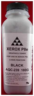 Тонер XEROX P8e/Lexmark E310 (фл,180 г) AQC-США фас.Россия 2034126355