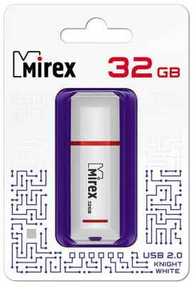 Флеш накопитель 32GB Mirex Knight, USB 2.0, Белый 2034126777