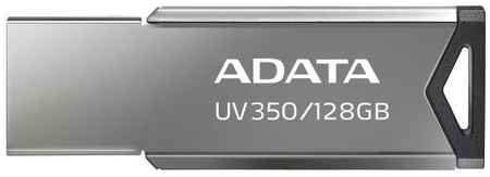 Флешка 128Gb A-Data UV350 USB 3.1 серый черный AUV350-128G-RBK 2034126788