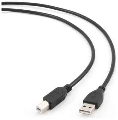 Bion Кабель интерфейсный USB 2.0 AM/BM, 3м, черный [BXP-CCP-USB2-AMBM-030]