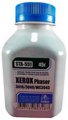 Black&White Тонер XEROX Phaser 3010/3040/WC3045 (фл. 45г) B&W Standart фас.Россия 2034127493