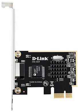 Сетевой адаптер Gigabit Ethernet D-Link DGE-562T DGE-562T/A1A PCI Express x1