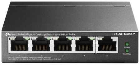 Коммутатор TP-Link TL-SG1005LP 5G 4PoE+ 40W неуправляемый 2034128700