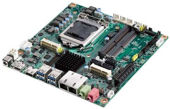 AIMB-285G2-00A2E Advantech Mini-ITX, Supports Intel® 7th& 6th Gen Core™ i processor (LGA1151) with Intel H110, with DP/HDMI/VGA, 2 COM, Dual 2034130356