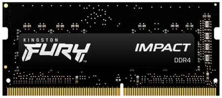 Оперативная память для ноутбука 16Gb (1x16Gb) PC4-21300 2666MHz DDR4 SO-DIMM CL15 Kingston FURY Impact (KF426S15IB1/16) 2034130441