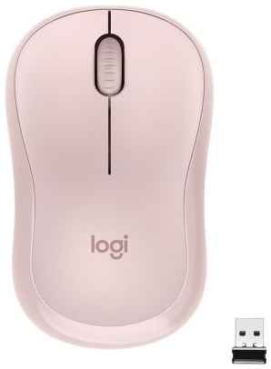 Мышь беспроводная Logitech M220 розовый USB + радиоканал 910-006129 2034134173