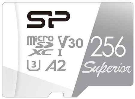 Флеш карта microSD 256GB Silicon Power Superior A2 microSDXC Class 10 UHS-I U3 Colorful 100/80 Mb/s 2034134260