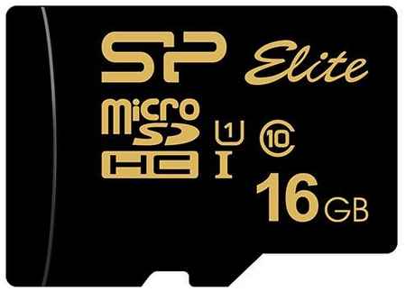 Флеш карта microSD 16GB Silicon Power Elite Gold microSDHC Class 10 UHS-I U1 85Mb/s 2034134274