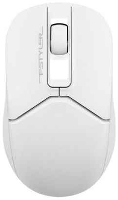 Мышь A4Tech Fstyler FG12S белый оптическая (1200dpi) silent беспроводная USB (3but) 2034134631