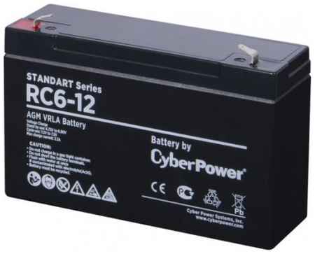 CyberPower Аккумуляторная батарея SS RС 6-12 / 6 В 12 Ач 2034134837