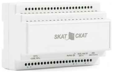 Бастион SKAT-24-2,0 DIN power supply 24V 2A plastic case for 35 mm DIN rail