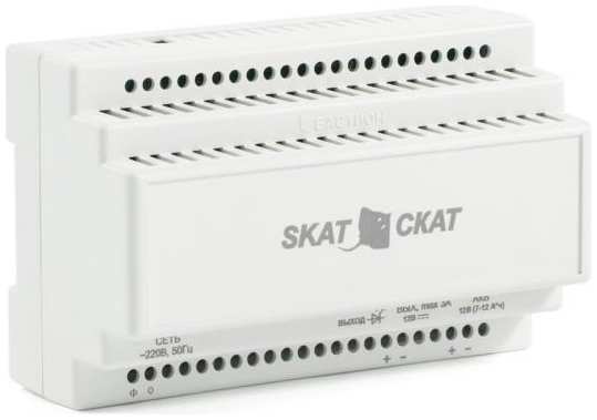 Бастион SKAT-12-3,0 DIN power supply 12V 3A plastic case for 35 mm DIN rail 2034135697