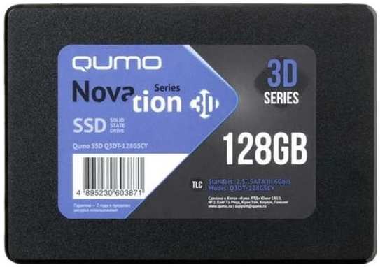 QUMO SSD 128GB Novation TLC Q3DT-128GSCY {SATA3.0} 2034135865