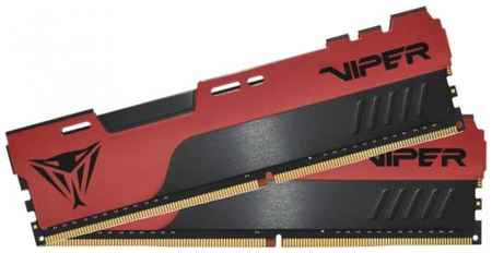 Оперативная память для компьютера 16Gb (2x8Gb) PC4-25600 3200MHz DDR4 DIMM CL18 Patriot Viper 4 Elite ll (PVE2416G320C8K) 2034136395