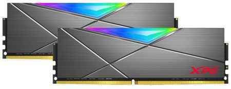 ADATA Оперативная память для компьютера 32Gb (2x16Gb) PC4-28800 3600MHz DDR4 DIMM Unbuffered CL18 A-Data XPG Spectrix D50 RGB AX4U360016G18I-DT50 2034136489