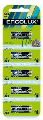 Батарейки Ergolux LR23A BL-5 LR23 5 шт 12296 2034138243