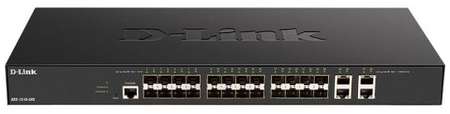D-Link DXS-1210-28S/A1A Коммутатор Настраиваемый L2+ коммутатор с 24 портами 10GBase-X SFP+ и 4 портами 10GBase-T, RTL {5} 2034139465