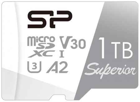 Флеш карта microSDXC 1Tb Class10 Silicon Power SP001TBSTXDA2V20SP Superior + adapter