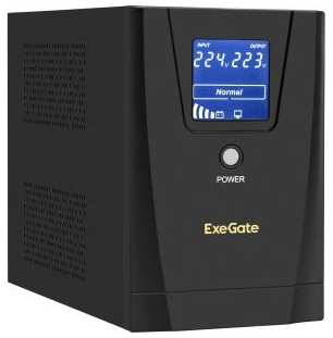 Exegate EP285492RUS ИБП ExeGate SpecialPro Smart LLB-1200.LCD.AVR.C13.RJ.USB 2034150157