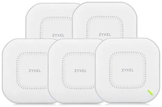 ZYXEL WAX610D (Pack of 5 pcs) NebulaFlex Pro Hybrid Access Point, WiFi 6, 802.11a / b / g / n / ac / ax (2.4 and 5 GHz), MU-MIMO, 4x4 dual-pattern ant 2034150385