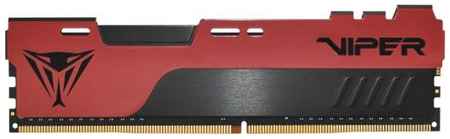 Оперативная память для компьютера 4Gb (1x4Gb) PC4-21300 2666MHz DDR4 DIMM CL16 Patriot Viper EliteII (PVE244G266C6)