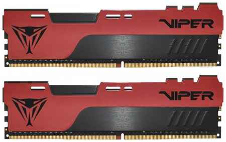 Память DDR 4 DIMM 8Gb(4Gbx2) PC21300, 2666Mhz, PATRIOT Viper 4 Elite ll CL16 (PVE248G266C6K) (retail)