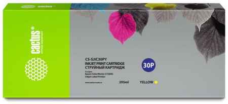 Картридж струйный Cactus CS-SJIC30PY желтый (295мл) для Epson ColorWorks TM-C7500G 2034151560