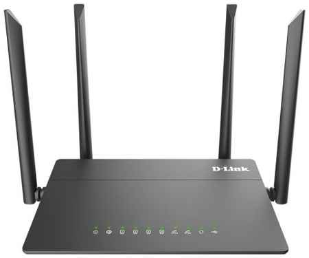 Wi-Fi роутер D-Link DIR-815/RU/R4A 802.11abgnac 867Mbps 2.4 ГГц 5 ГГц 4xLAN USB LAN
