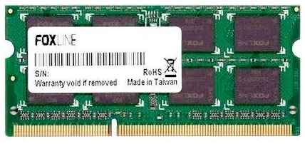 Оперативная память для ноутбука 32Gb (1x32Gb) PC4-25600 3200MHz DDR4 SO-DIMM CL22 Foxline FL3200D4S22-32G 2034154834