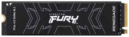 Твердотельный накопитель SSD M.2 500 Gb Kingston Fury Renegade Read 7300Mb/s Write 3900Mb/s 3D NAND TLC SFYRS/500G