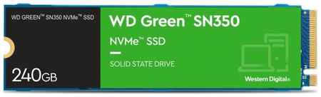 Твердотельный накопитель SSD M.2 240 Gb Western Digital SN350 Read 2400Mb/s Write 900Mb/s 3D NAND TLC 2034155810
