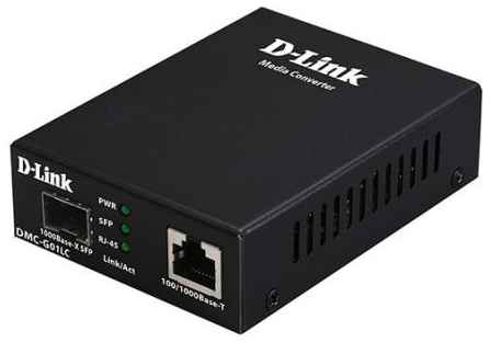 D-Link DMC-G01LC/C1A Медиаконвертер с 1 портом 100/1000Base-T и 1 портом 1000Base-X SFP 2034157485