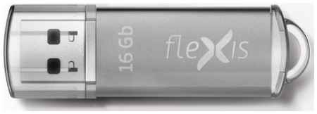 Флешка 16Gb Flexis RB-108 USB 2.0 серый 2034170462
