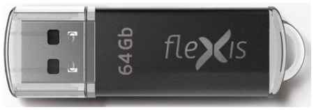Флешка 64Gb Flexis RB-108 USB 3.0 черный 2034170467