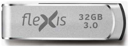 Флешка 32Gb Flexis RS-105 USB 3.0 серебристый 2034170474
