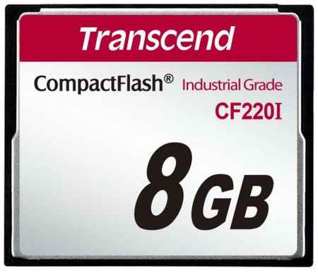 Промышленная карта памяти CompactFlash Transcend 220I, 8 Гб SLC, темп. режим от -40? до +85? 2034171006