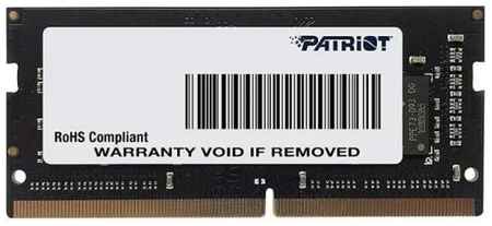Оперативная память для ноутбука 16Gb (1x16Gb) PC4-21300 2666MHz DDR4 SO-DIMM CL19 Patriot Signature Line PSD416G266681S 2034171100
