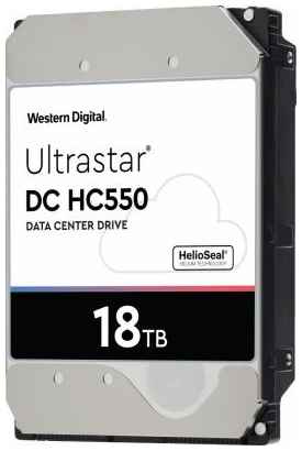 Жесткий диск 3.5 18 Tb 7200 rpmrpm 512 MbMb cache Western Digital Ultrastar DC HC550 SATA III 6 Gb/s (0F38459 WUH721818ALE6L4) 2034171128