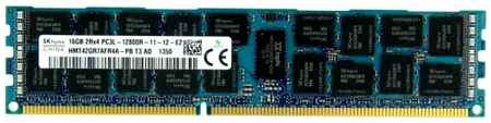 Оперативная память для компьютера 16Gb (1x16Gb) PC3-12800 1600MHz DDR3 DIMM ECC Registered CL11 Hynix HMT42GR7AFR4A-PB 2034171323