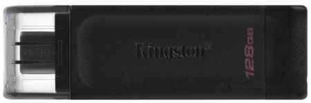 Флешка 128Gb Kingston DataTraveler 70 USB Type-C черный 2034171383