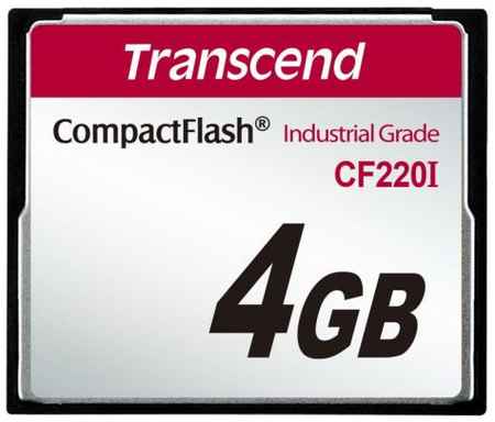 Промышленная карта памяти CompactFlash Transcend 220I, 4 Гб SLC, темп. режим от -40? до +85? 2034171909